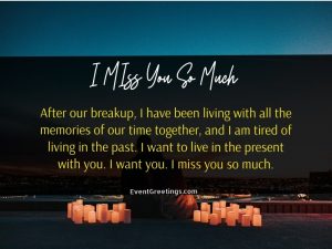 Missing You Messages For Ex-Girlfriend