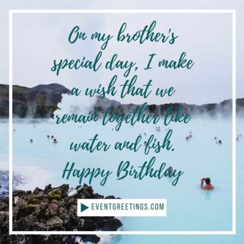 145 Cute Birthday Wishes,Quotes And Messages For Brother