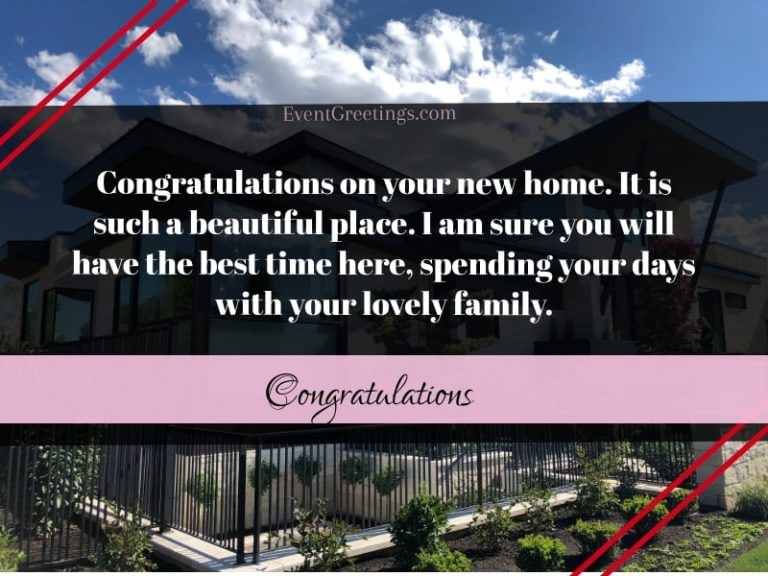 110 Best New Home Wishes And Congratulation Messages