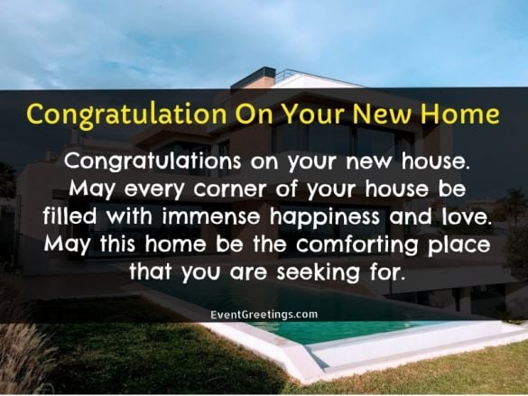 110 Best New Home Wishes And Congratulation Messages