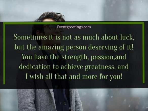 45 Good Luck Quotes, Wishes And Messages – Events Greetings