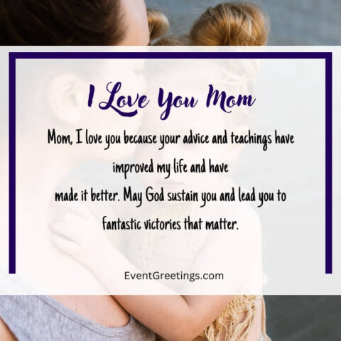 65 Best I Love You Messages For Mom - Wishes And Quotes