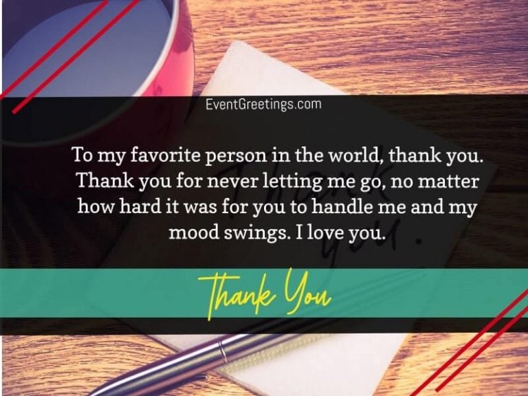 Thank You Messages for Husband - Quotes And Wishes