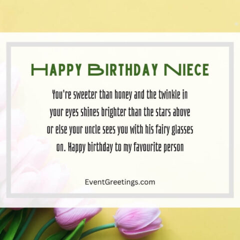 50 Top Happy Birthday Niece Wishes And Quotes With Images