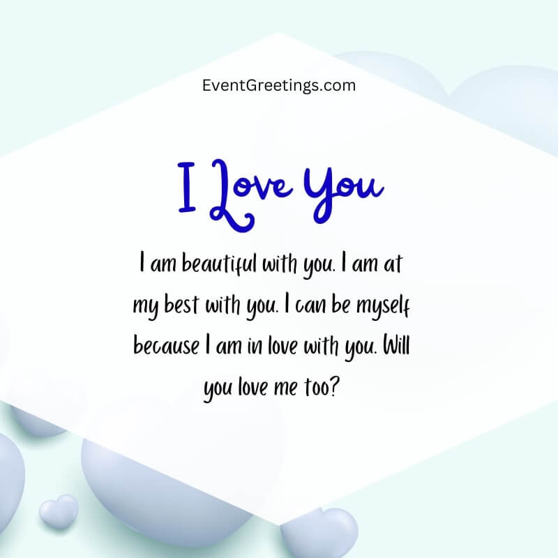 i love you because quotes for him