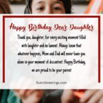 125+ Cutest Happy Birthday Wishes for Daughter