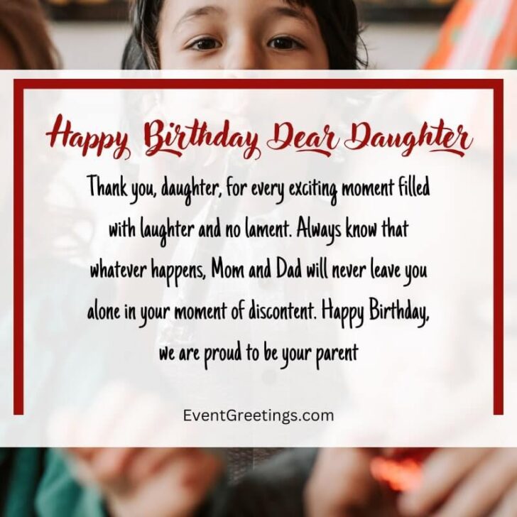 125+ Cutest Happy Birthday Wishes for Daughter