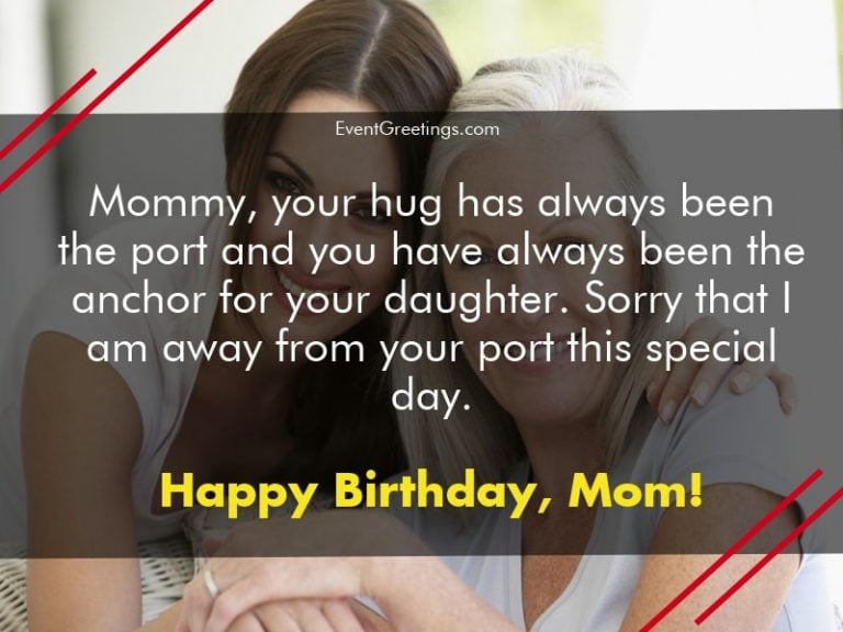 80 Lovely Birthday Wishes For Mom From Daughter