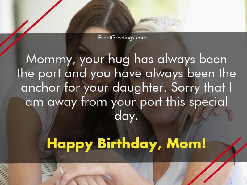 65 Lovely Birthday Wishes For Mom From Daughter