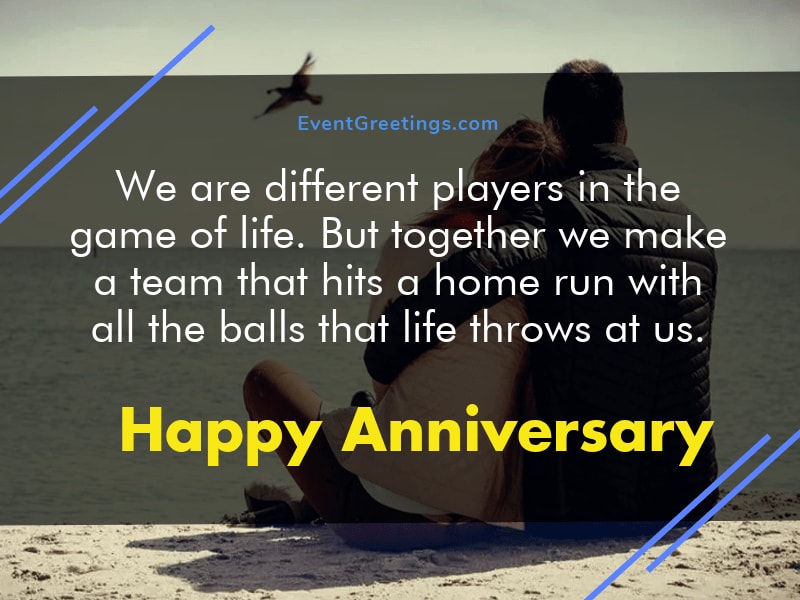 Note to husband on anniversary