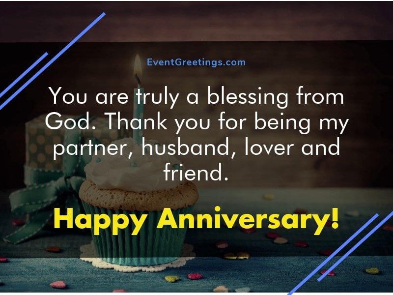 Wedding anniversary wishes to husband
