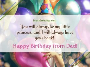 65 Amazing Birthday Wishes For Daughter From Dad