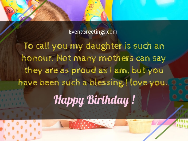 114 Cutest Happy Birthday Wishes for Daughter