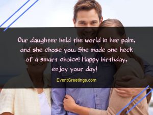 Birthday Wishes For Son In Law - Perfect Gesture to Show Love