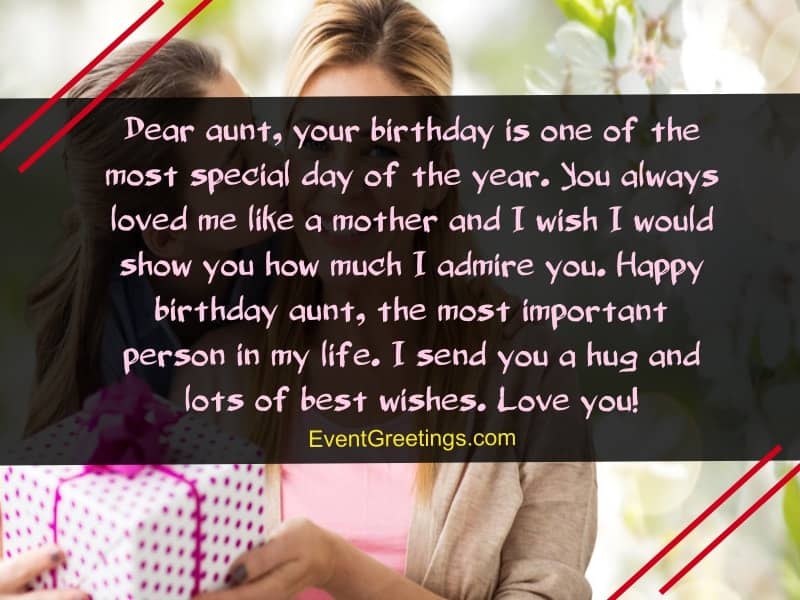 80 Best Happy Birthday Aunt Messages With Images Events Greetings