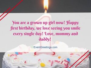 21 Awesome Birthday Wishes For 1 Year Old Daughter