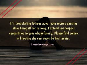 55 Condolence Message On Death of Mother - Sympathy Quotes