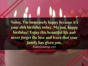 70 Best Happy 18th Birthday Wishes And Quotes For Dearest One