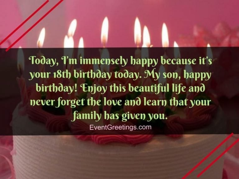 70 Best Happy 18th Birthday Wishes And Quotes For Dearest One