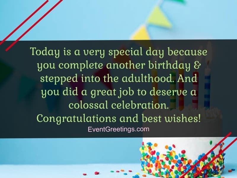 Happy 21st Birthday - Quotes and Wishes With Love Events Greetings