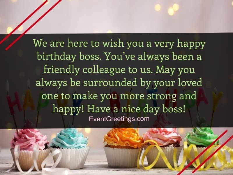 Havn Trække ud skab 60 Unique Happy Birthday Wishes for Boss and Mentor