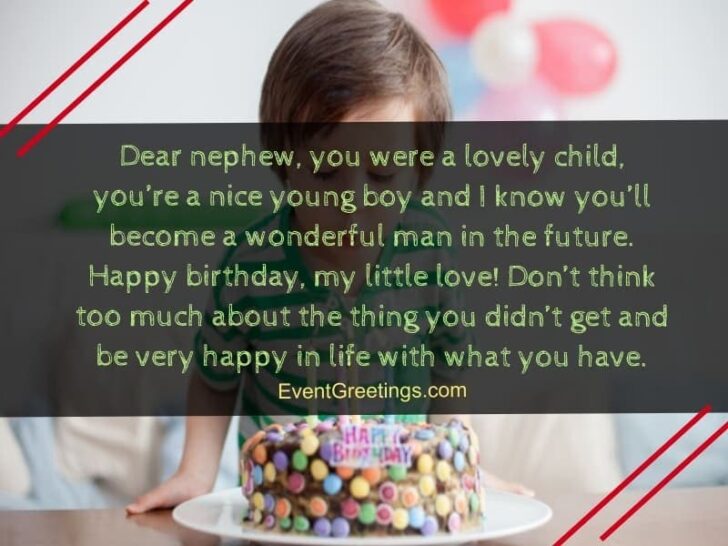 85 Exclusive Happy Birthday Nephew Wishes And Quotes With Blessings