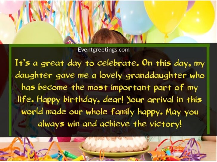 55 Happy Birthday Wishes for Granddaughter – Events Greetings