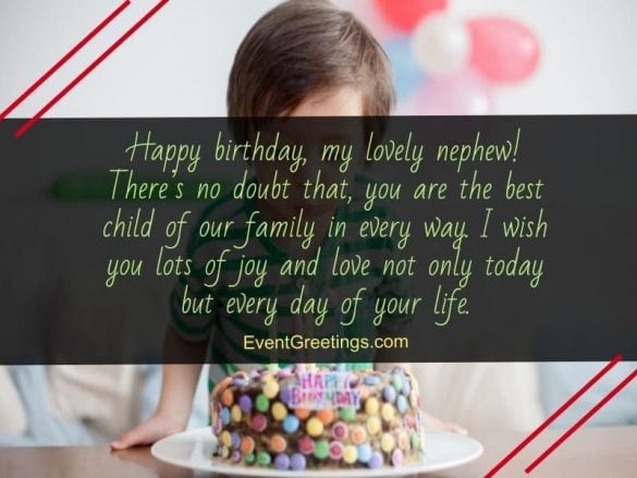 85 Exclusive Happy Birthday Nephew Wishes And Quotes With Blessings