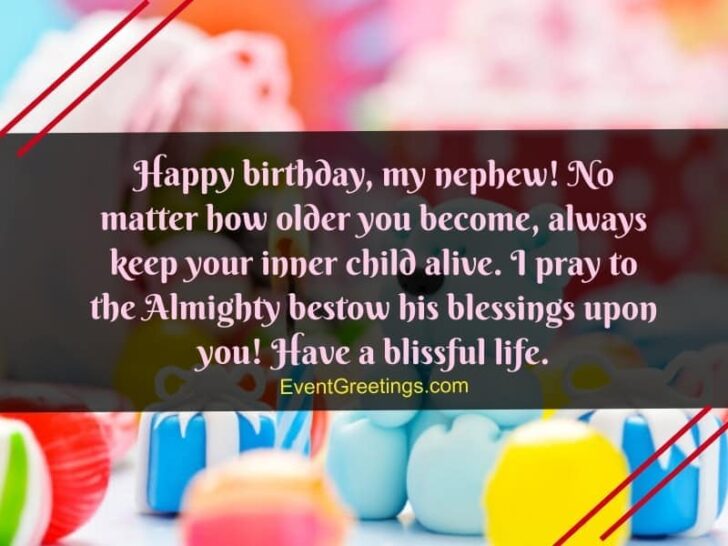 85 Exclusive Happy Birthday Nephew Wishes And Quotes With Blessings