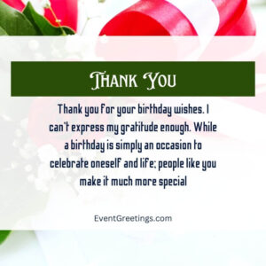 65 Best Thank You Messages for Birthday Wishes - Quotes And Notes