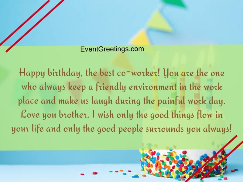 80 Touching Birthday Wishes And Messages For Coworker