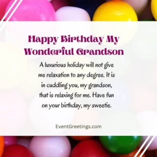 50 Special Birthday Wishes For Grandson With Blessings