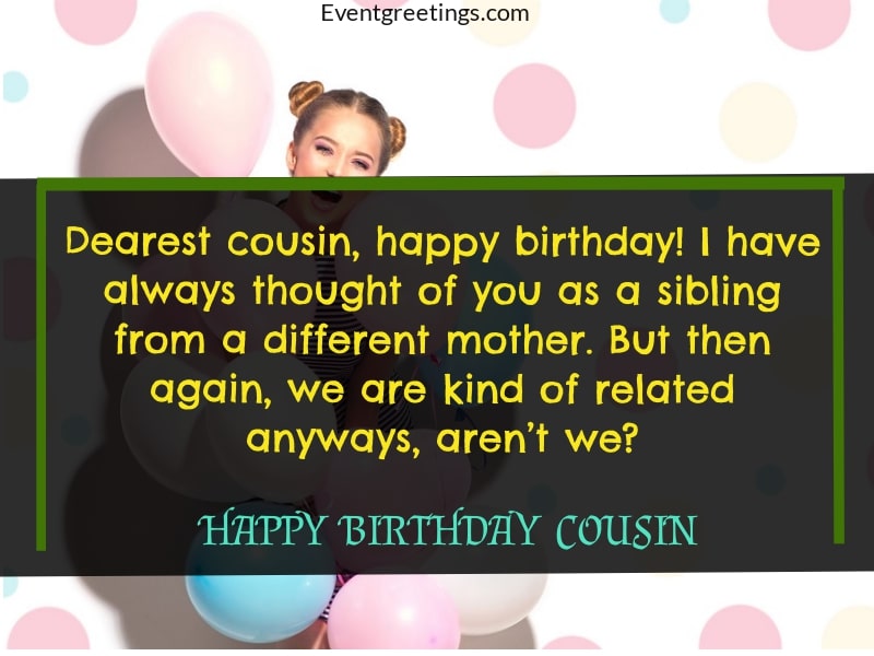Happy Birthday Cousin Sister Long Paragraph - pic-dink