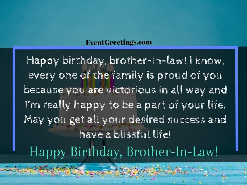 happy birthday brother in law images
