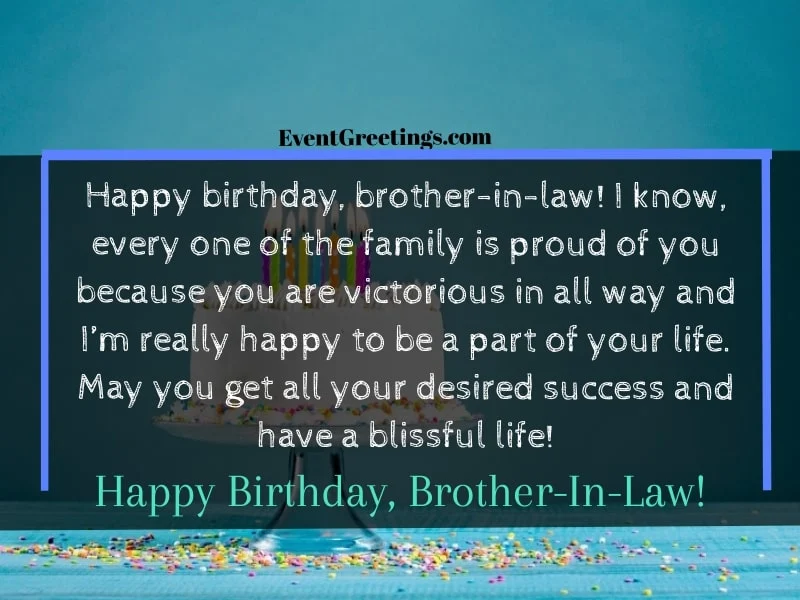 brother in law birthday wishes