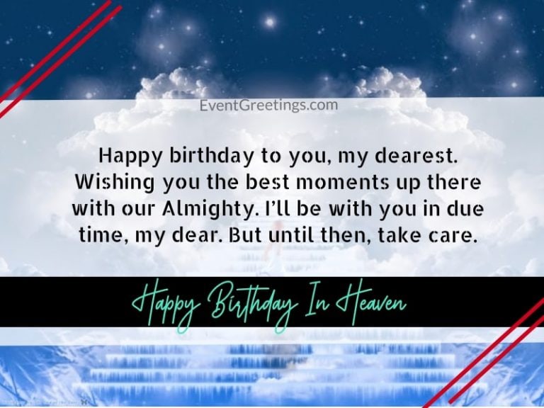 100 Heart Touching Happy Birthday In Heaven Quotes With Respect & Love