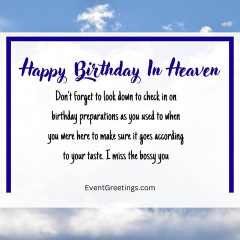 100 Heart Touching Happy Birthday In Heaven Quotes With Respect & Love