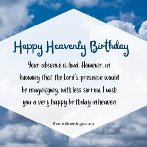 100 Heart Touching Happy Birthday In Heaven Quotes With Respect & Love