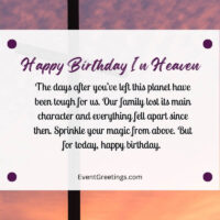 100 Heart Touching Happy Birthday In Heaven Quotes With Respect & Love