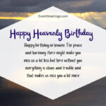 100 Heart Touching Happy Birthday In Heaven Quotes With Respect & Love
