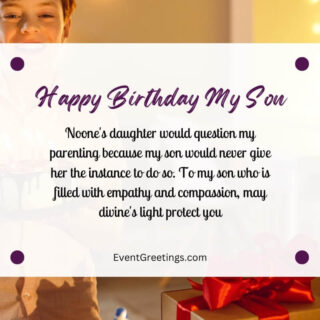 40 Best Happy Birthday Son From Mom Quotes With Unconditional Love