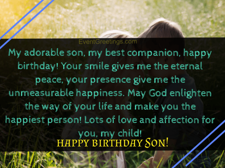 40 Best Happy Birthday Son From Mom Quotes With Unconditional Love