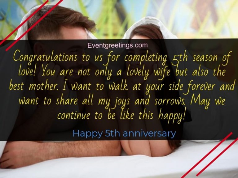 15 Best Happy 5 Year Anniversary Quotes With Images