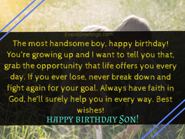 40 Best Happy Birthday Son From Mom Quotes With Unconditional Love