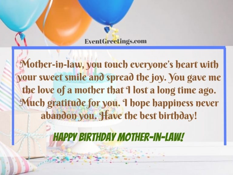 60 Birthday Wishes For Mother in Law With Love – Events Greetings