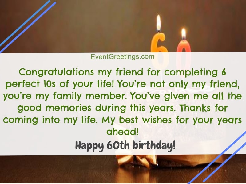 40 Best Happy 60th Birthday Wishes And Quotes For Special People