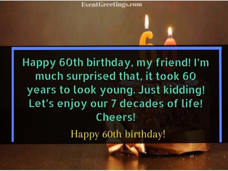 55 Happy 60th Birthday Wishes And Quotes For Special People