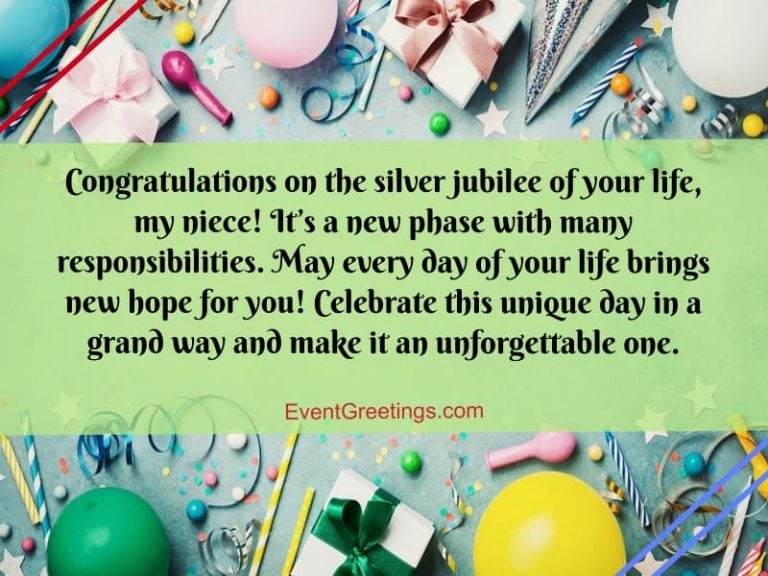 50+ Awesome Happy 25th Birthday Quotes And Wishes