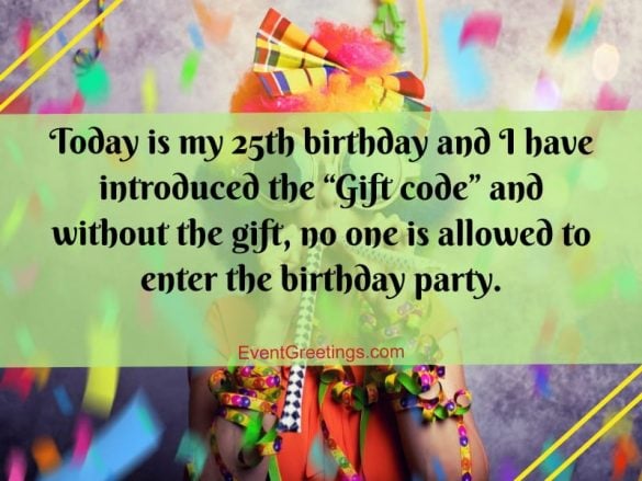 30 Awesome Happy 25th Birthday Quotes And Wishes