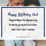 88 Best Birthday Wishes For Dad From Son Or Daughter